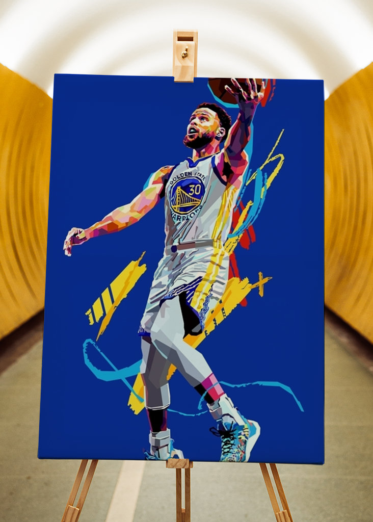 Stephen Curry Lay Up WPAP