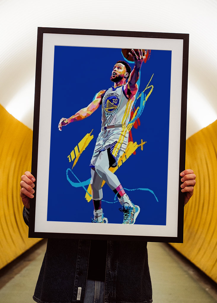 Stephen Curry Lay Up WPAP