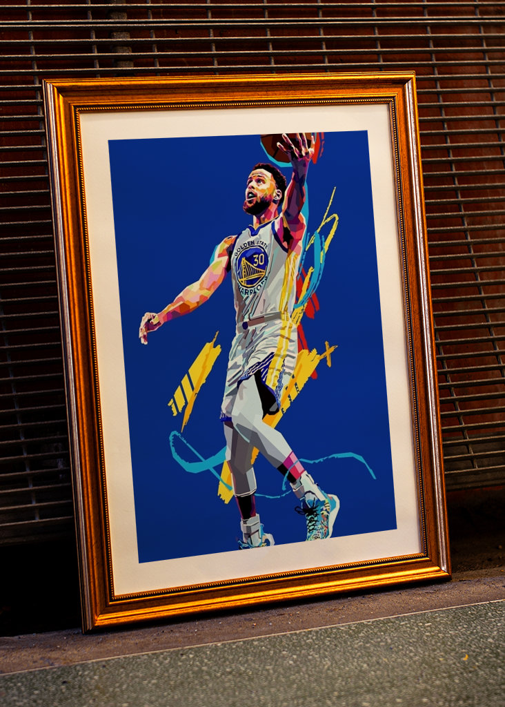 Stephen Curry Lay Up WPAP