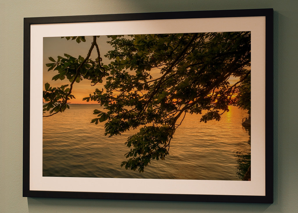 Tramonto sul Lago di Costanza