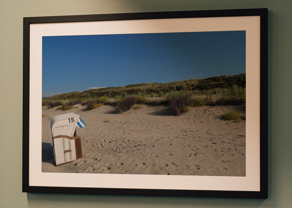 Strandkorb auf Spiekeroog