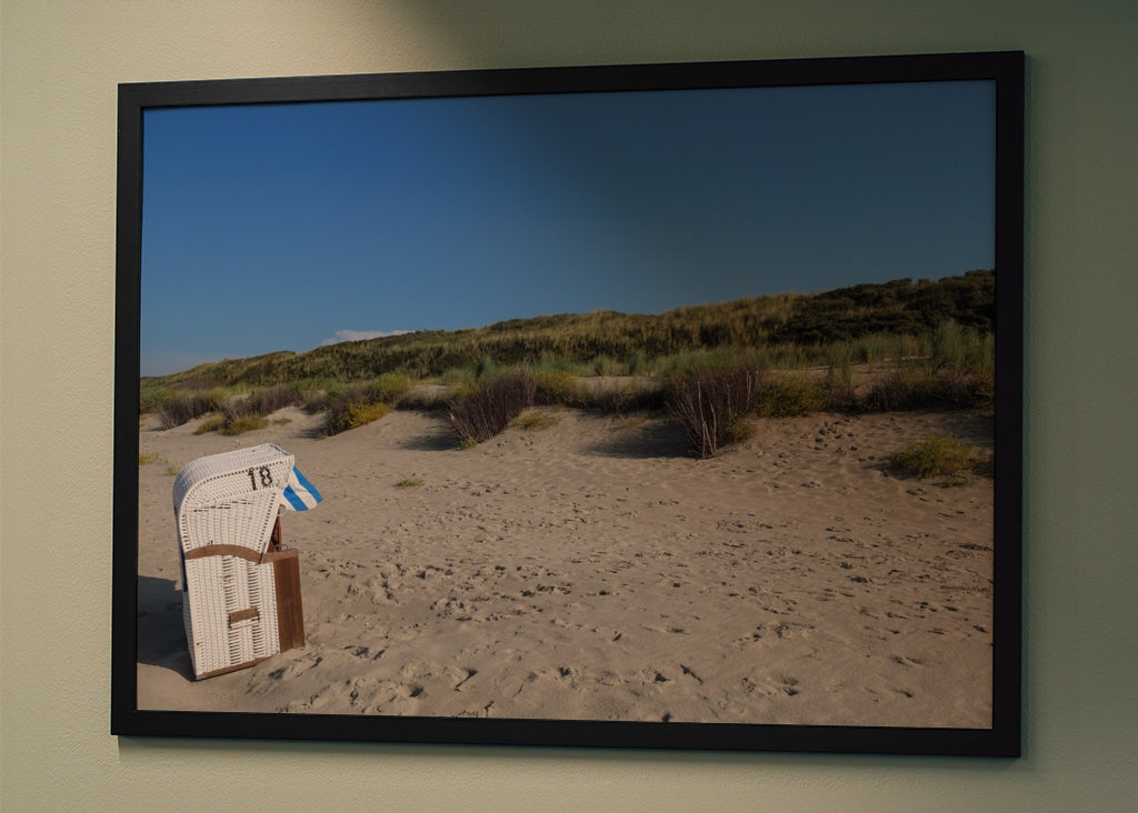 Strandkorb auf Spiekeroog