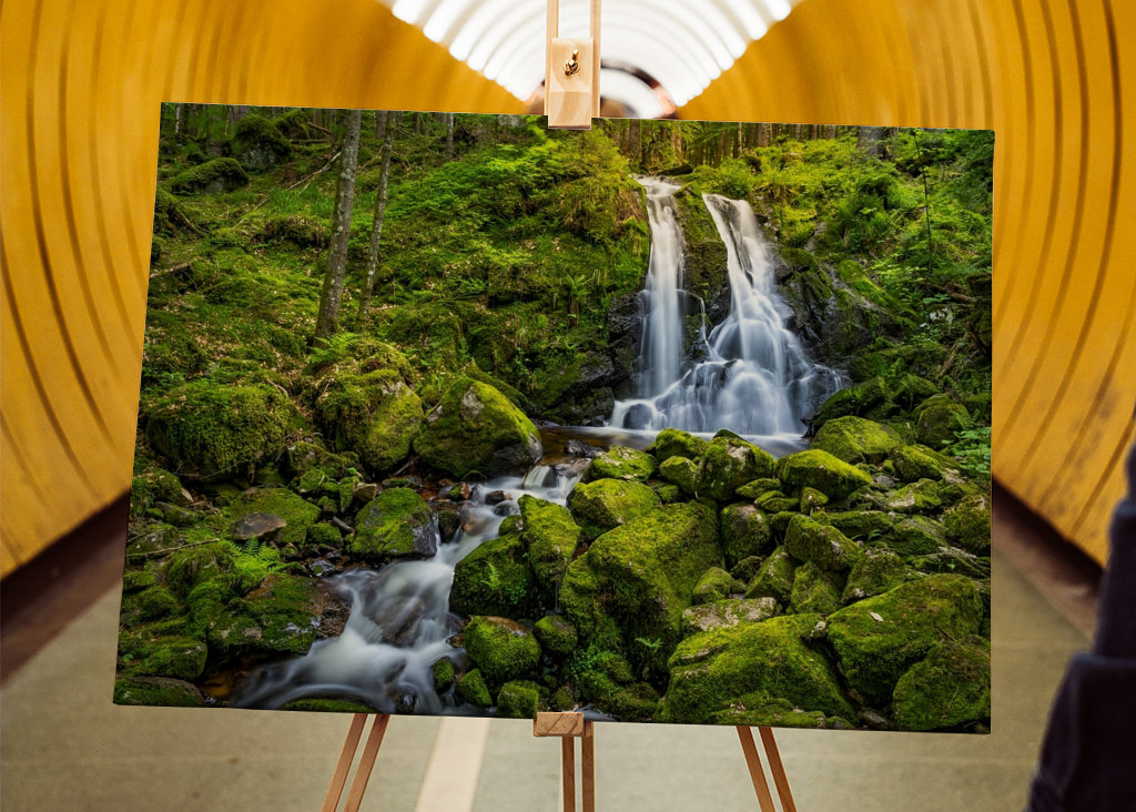 Wasserfall im Schwarzwald