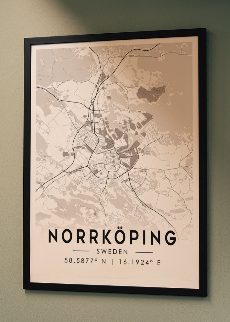 Norrköping Stadskarta