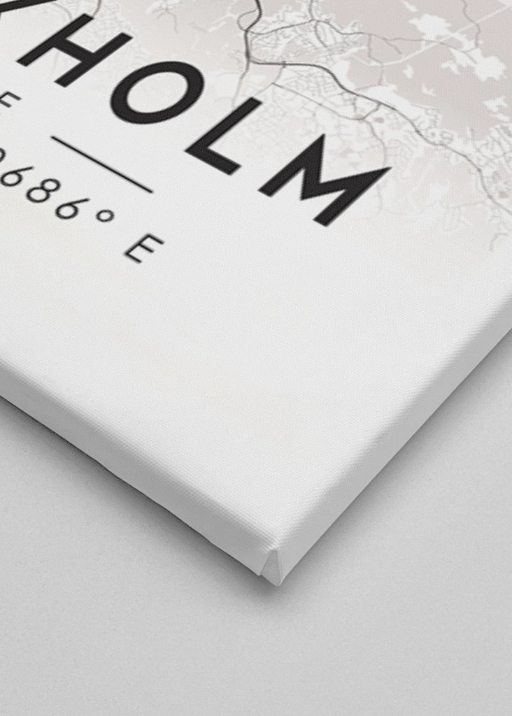 Stockholm mapa města