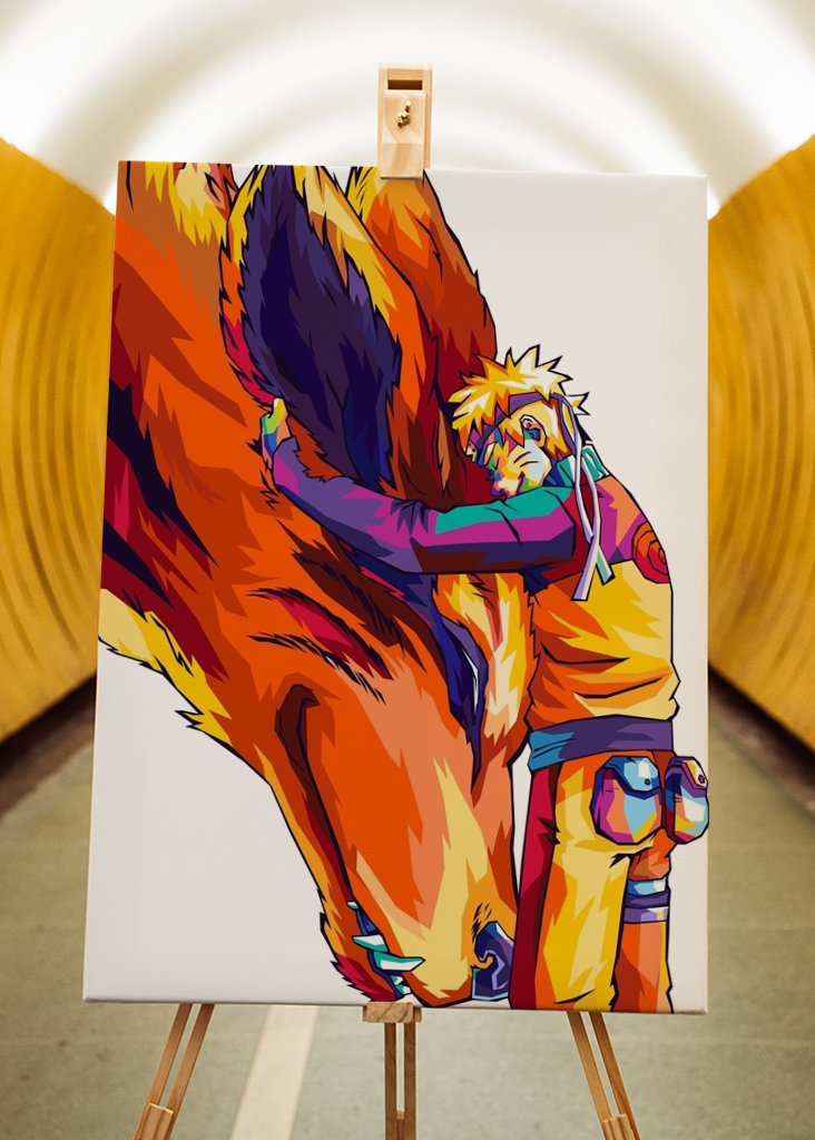 Kurama et Naruto