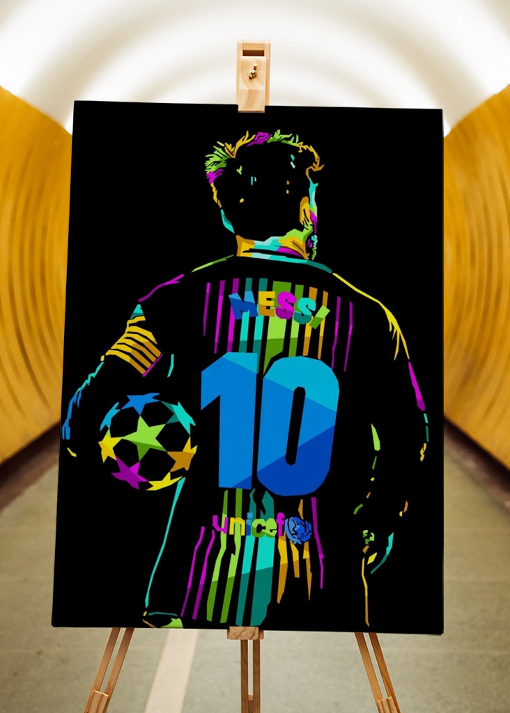 Messi Pop Art