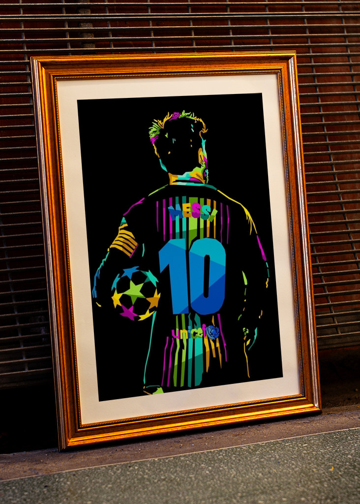 Messi Pop Art