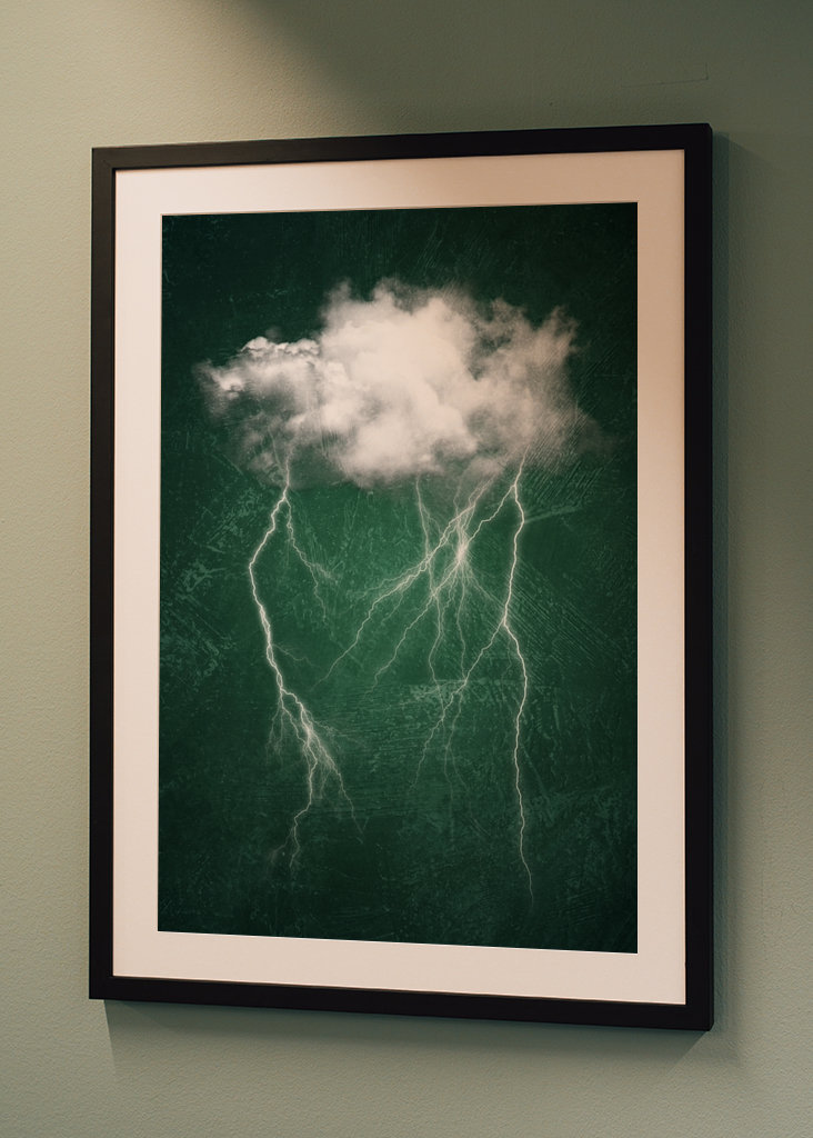 Emerald Lightning Cloud