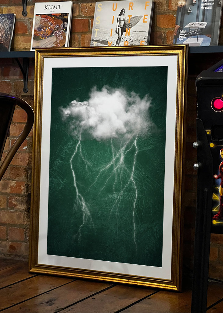 Emerald Lightning Cloud