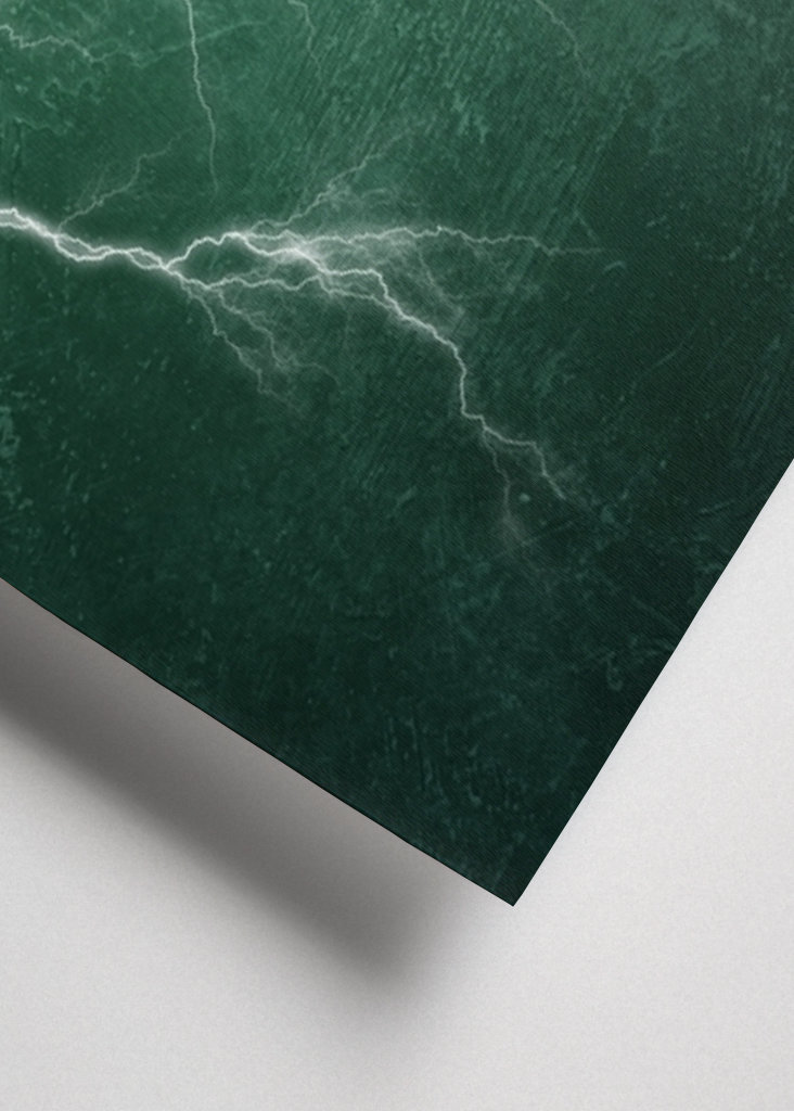 Emerald Lightning Cloud