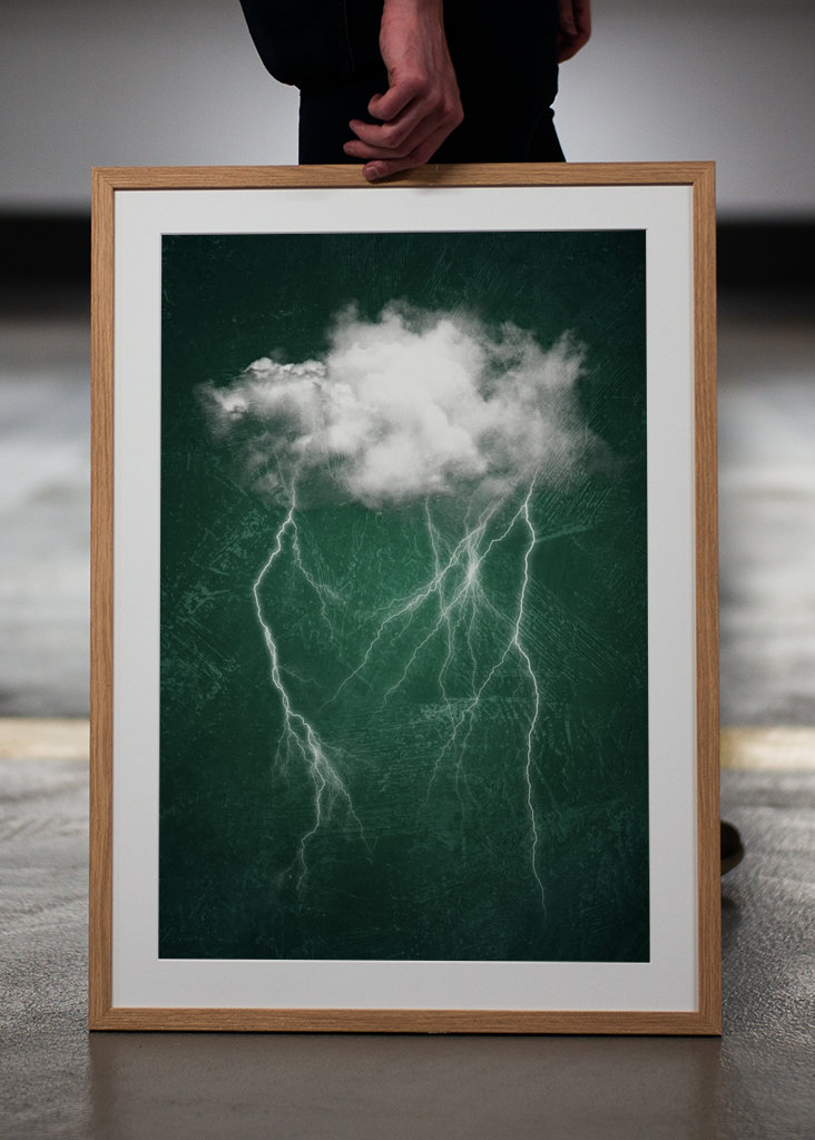 Emerald Lightning Cloud