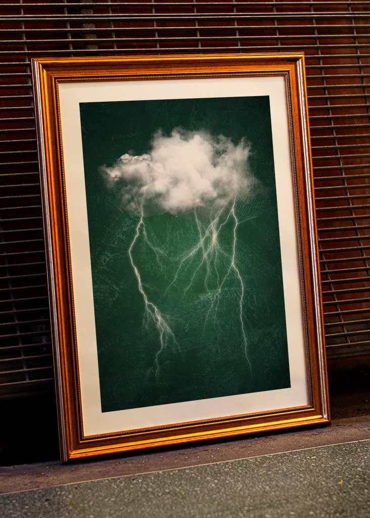 Emerald Lightning Cloud