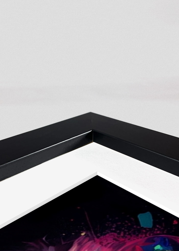 Lion coloré - Peinture