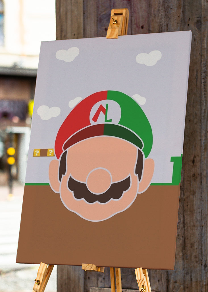 Mario Crossover Luigi