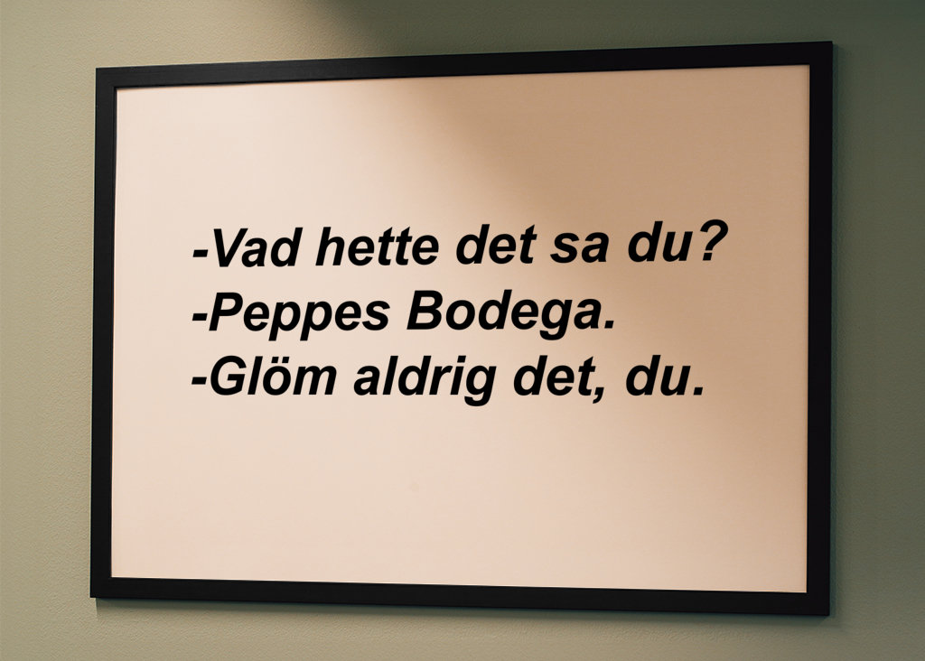 Sällskapsresan Peppes Bodega