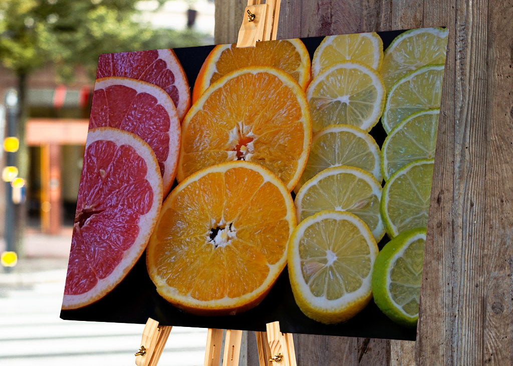 Agrumes en tranches 