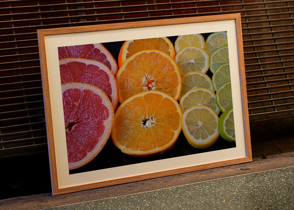 Agrumes en tranches 