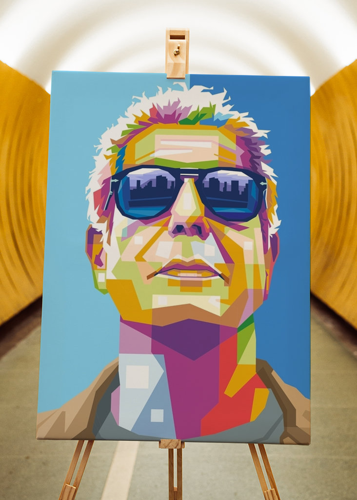 Anthony Bourdain Pop Art