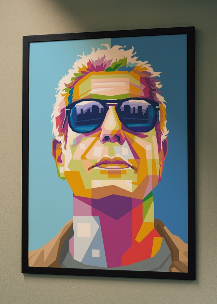 Anthony Bourdain Pop Art