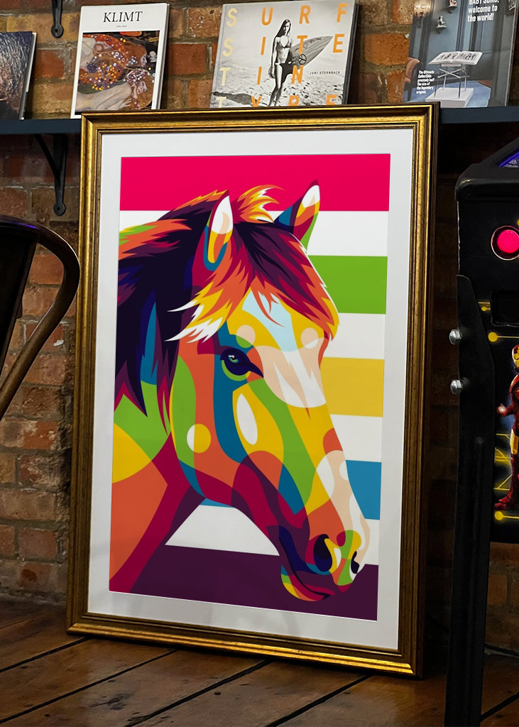 El Caballo Guapo Pop Art