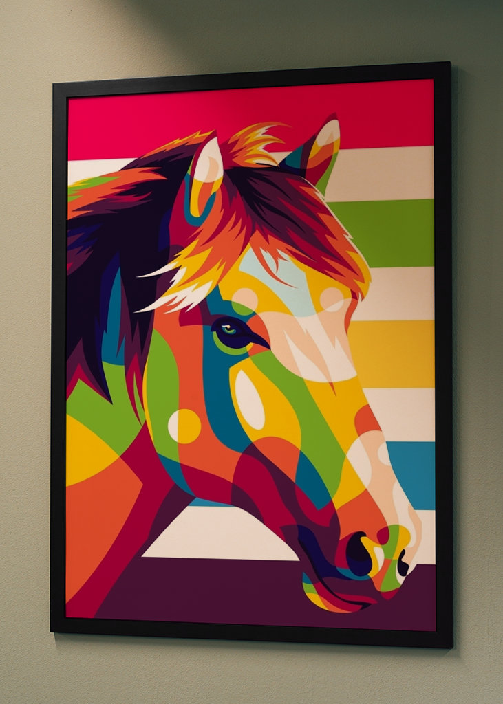 El Caballo Guapo Pop Art