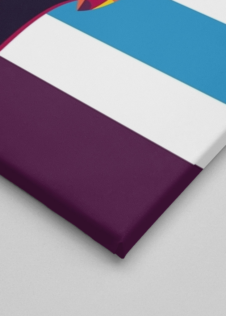 Le portrait du paon indien