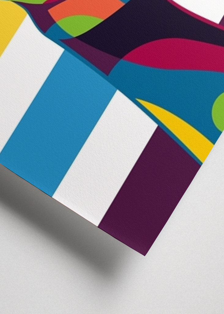 Le portrait du paon indien