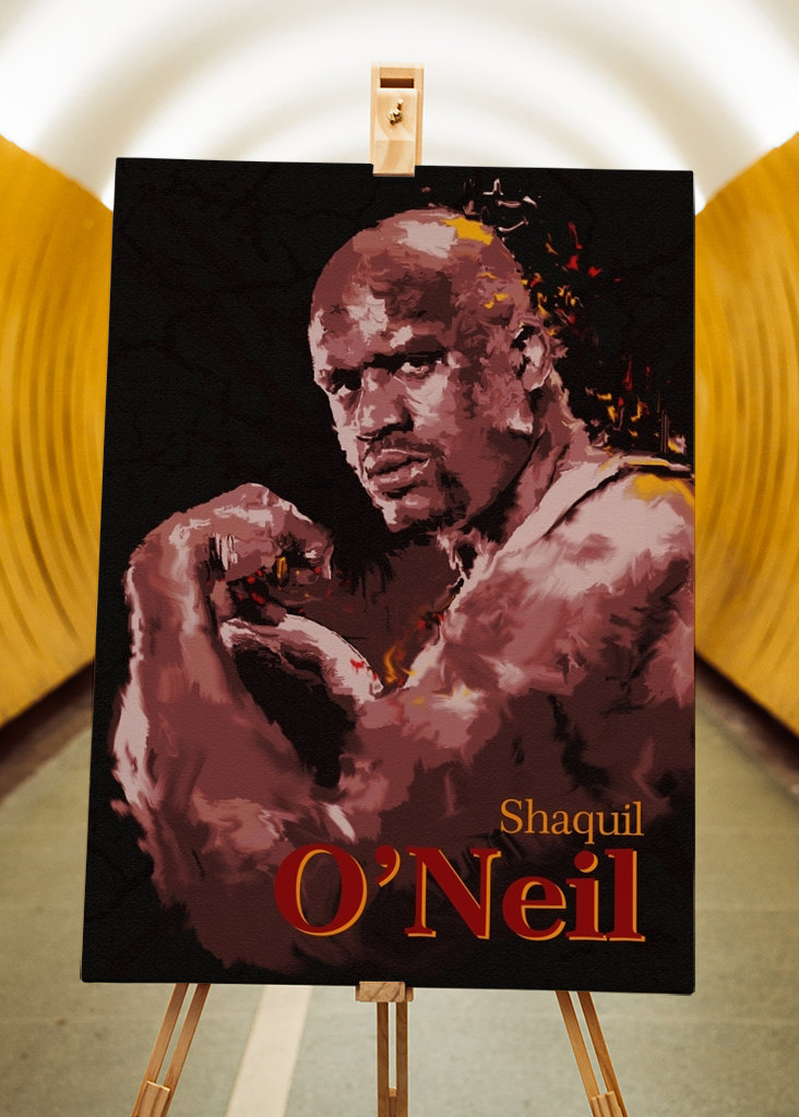 Shaquille O'Neal vector art