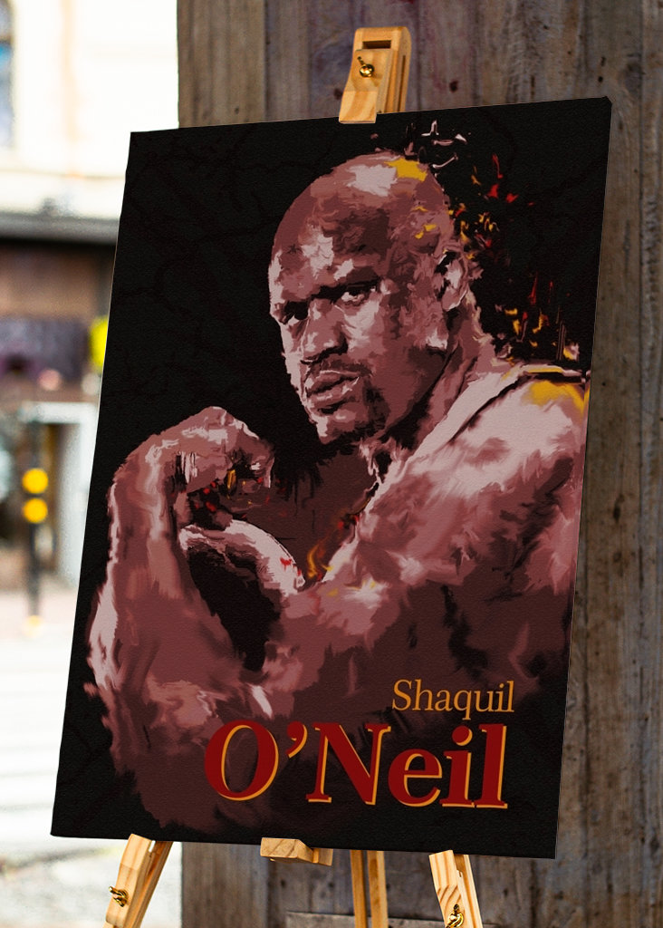 Shaquille O'Neal vector art
