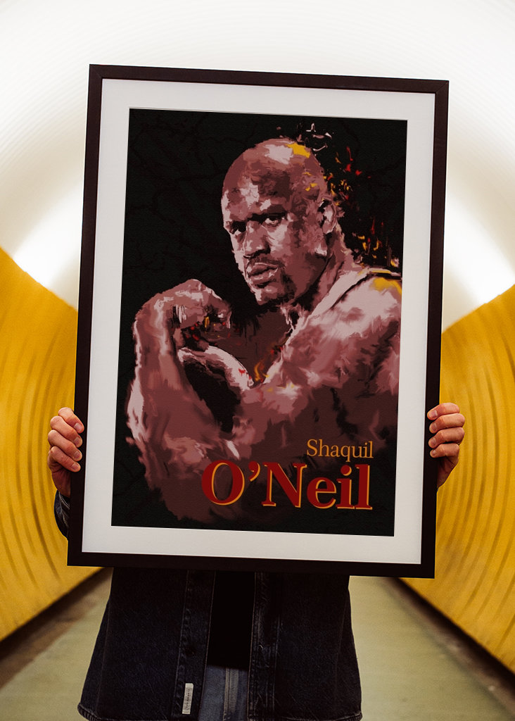 Shaquille O'Neal vector art