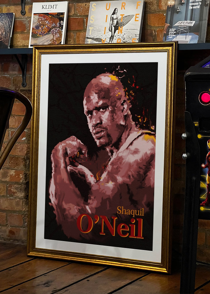 Shaquille O'Neal vector art