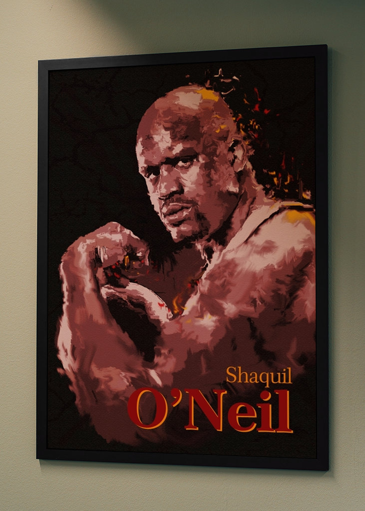 Shaquille O'Neal vector art