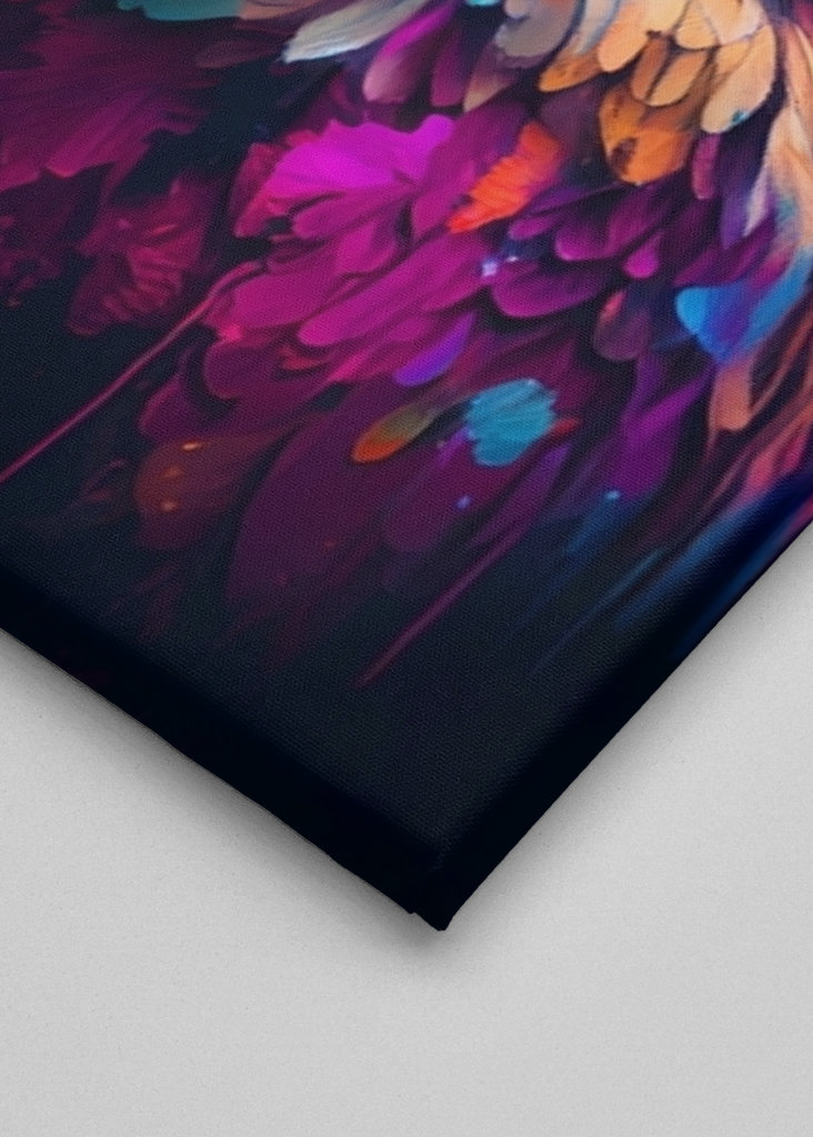 Colourful Owl - Illustration