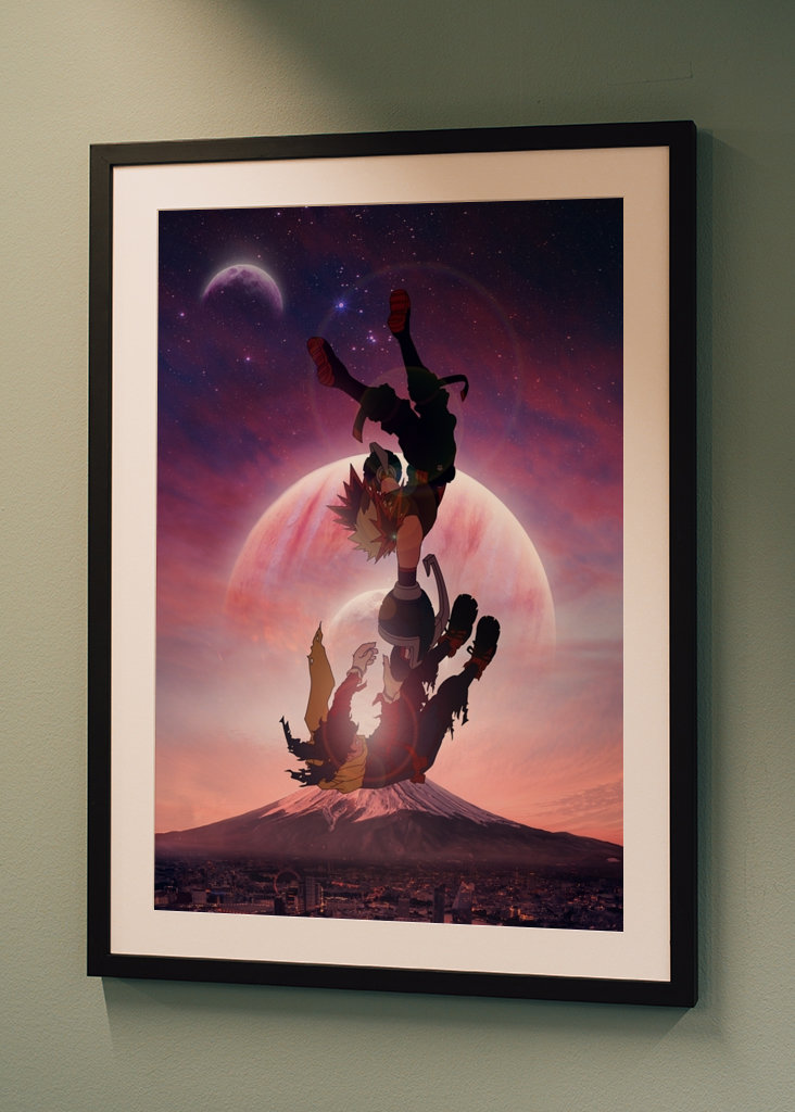 Deku Bakugo Min helt Academia