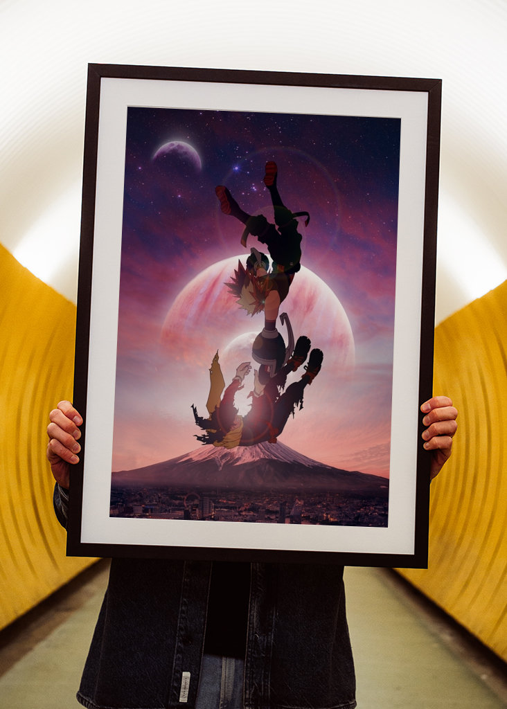 Deku Bakugo Min helt Academia