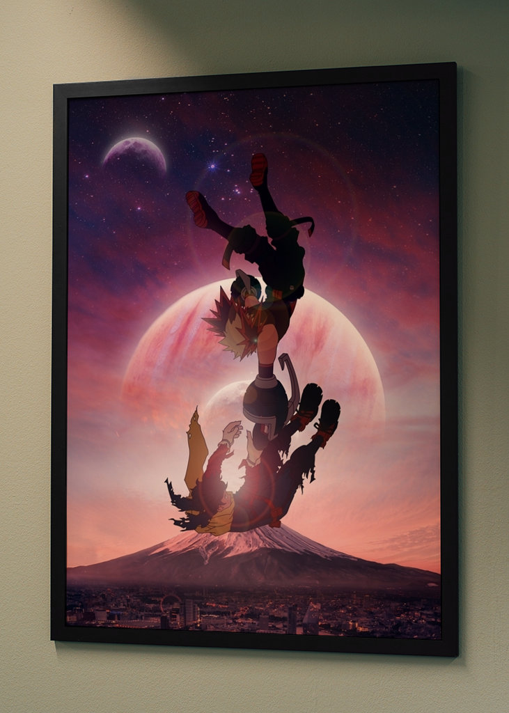 Deku Bakugo Min helt Academia