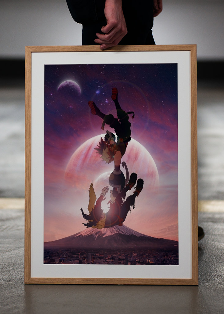 Deku Bakugo Min helt Academia