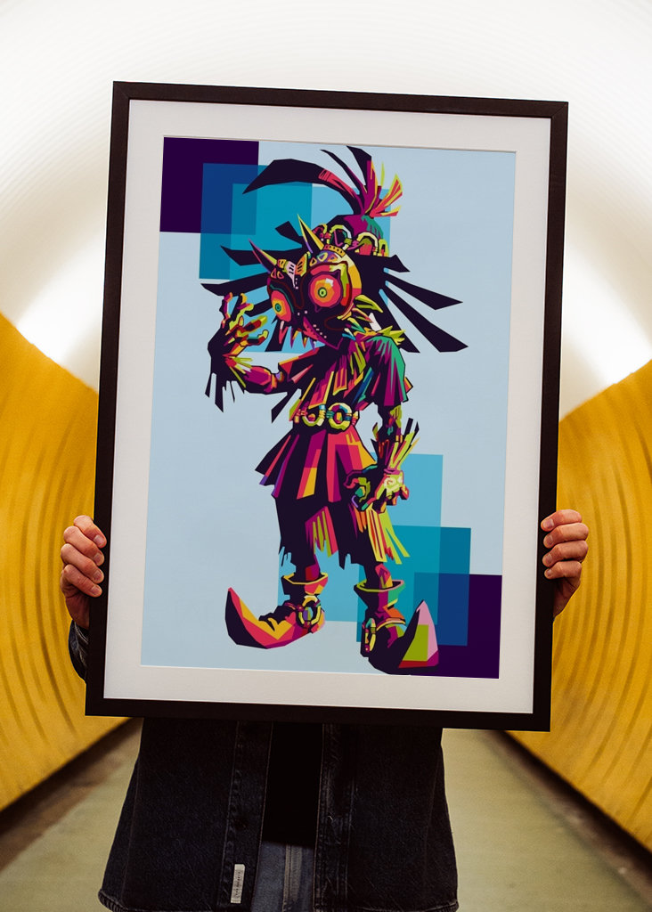 majora's mask pop art