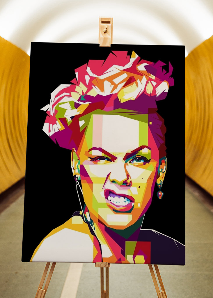 alecia beth moore pop art