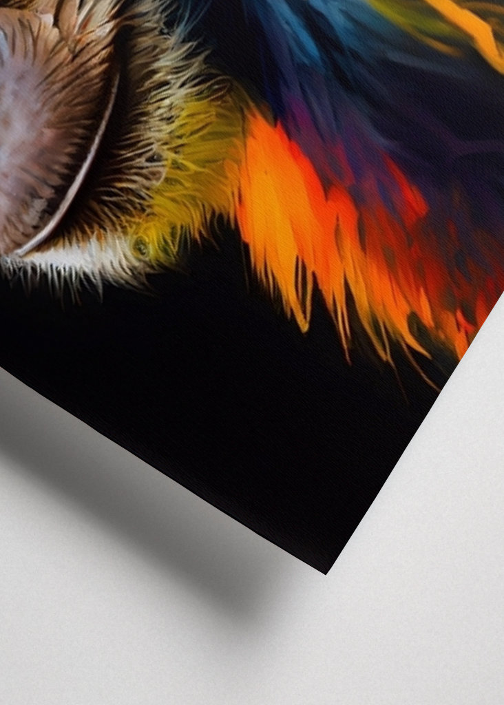 Colourful Baby Monkey