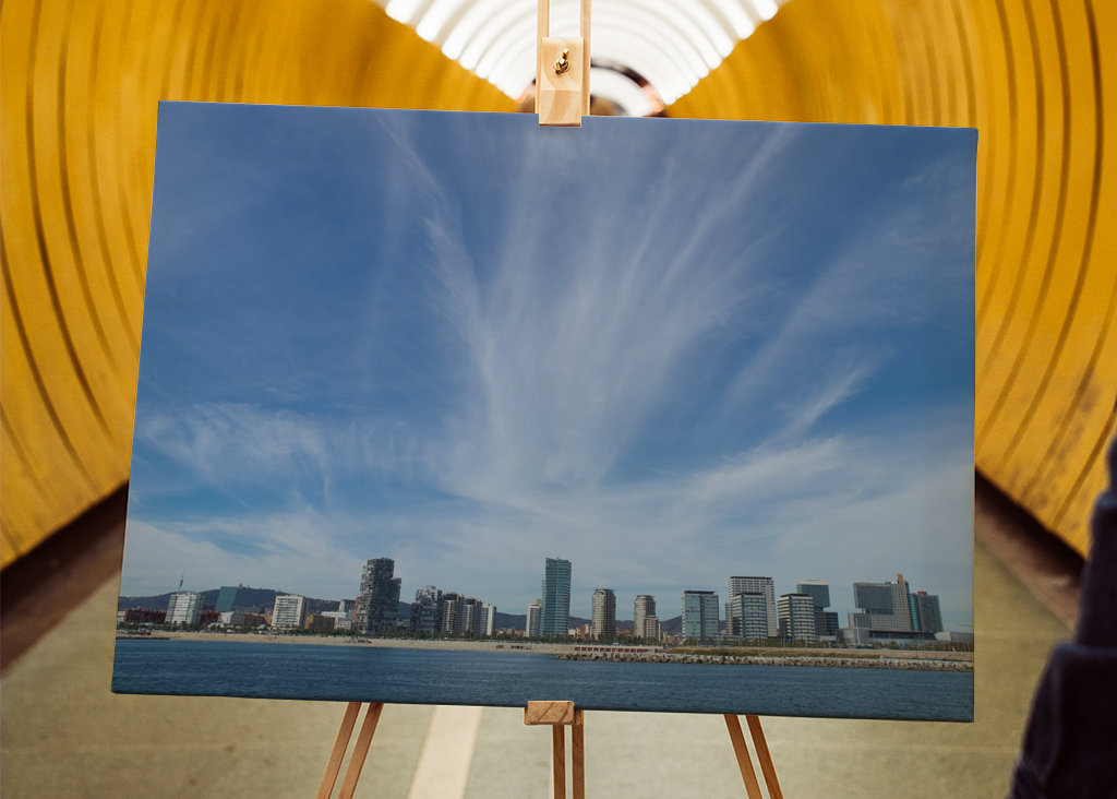 l’horizon de Barcelone