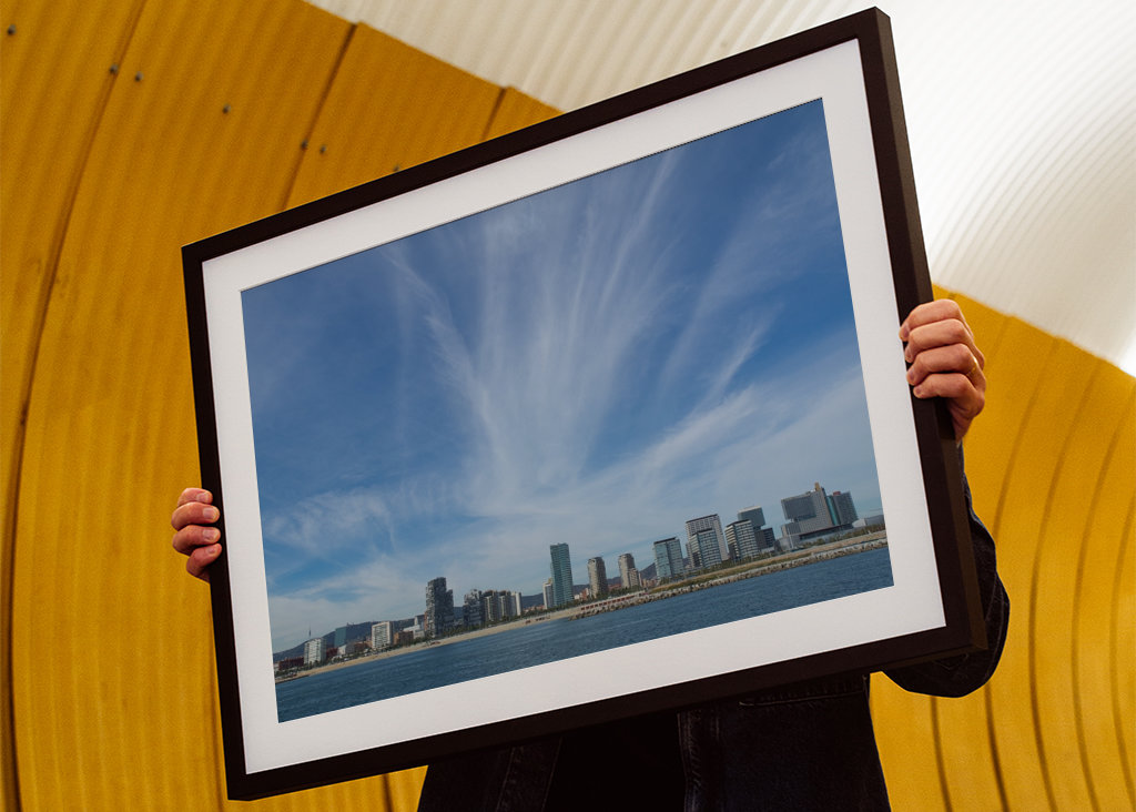 l’horizon de Barcelone