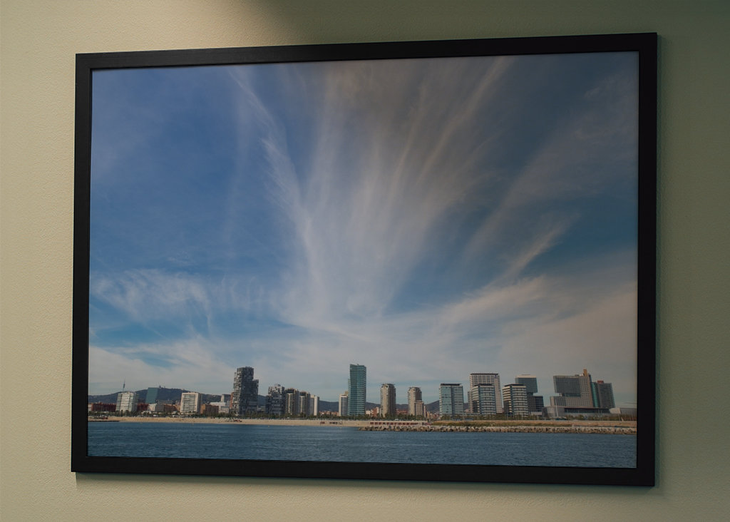 l’horizon de Barcelone