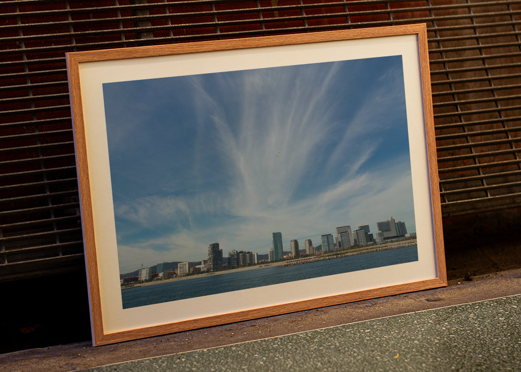 l’horizon de Barcelone