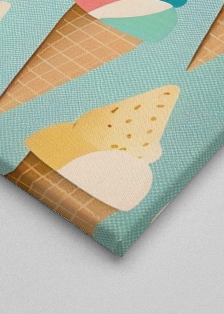 Retro Ice Cream Cones