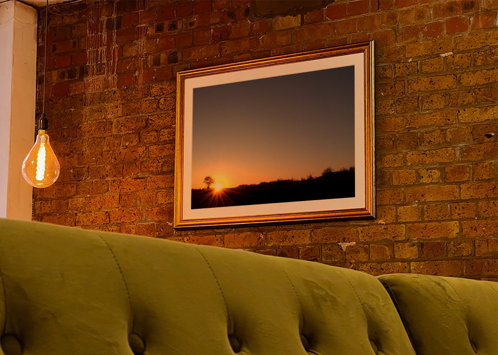 O céu, a terra e o sol 