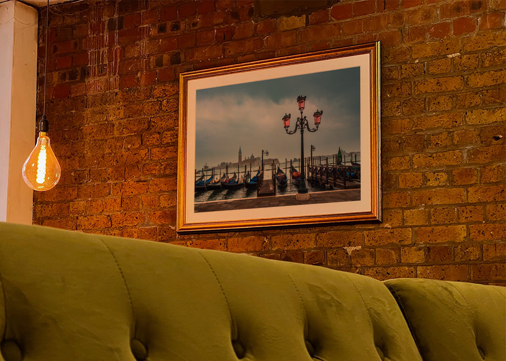 Lanterne e gondole a Venezia