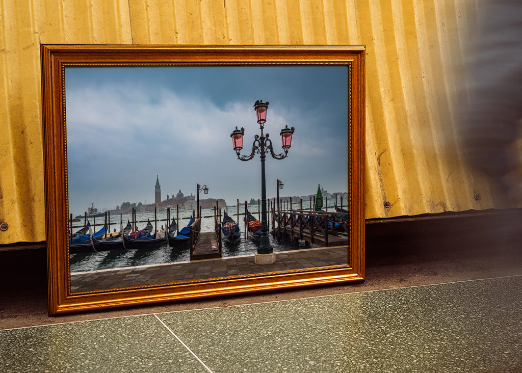 Lanterne e gondole a Venezia