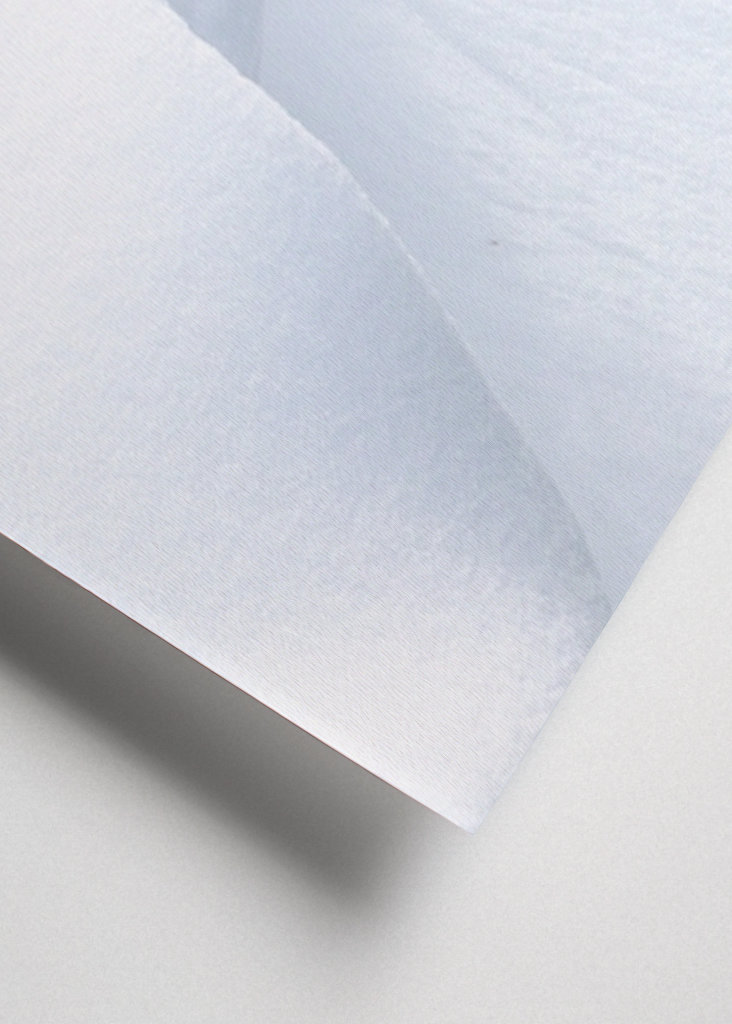 Minimalistischer Winterschnee